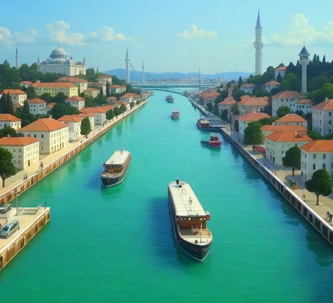 İstanbul Kanalı - Türkiye'de Ekonomik Dönüşüm ve Deniz Taşımacılığı için Stratejik Bir Vizyon İstanbul Kanalı - Türkiye'de Ekonomik Dönüşüm ve Deniz Taşımacılığı için Stratejik Bir Vizyon