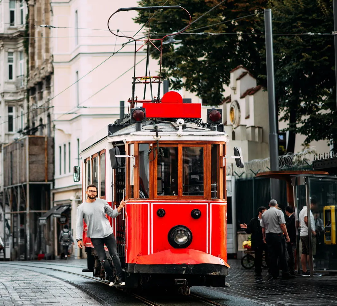 Taksim district in Istanbul