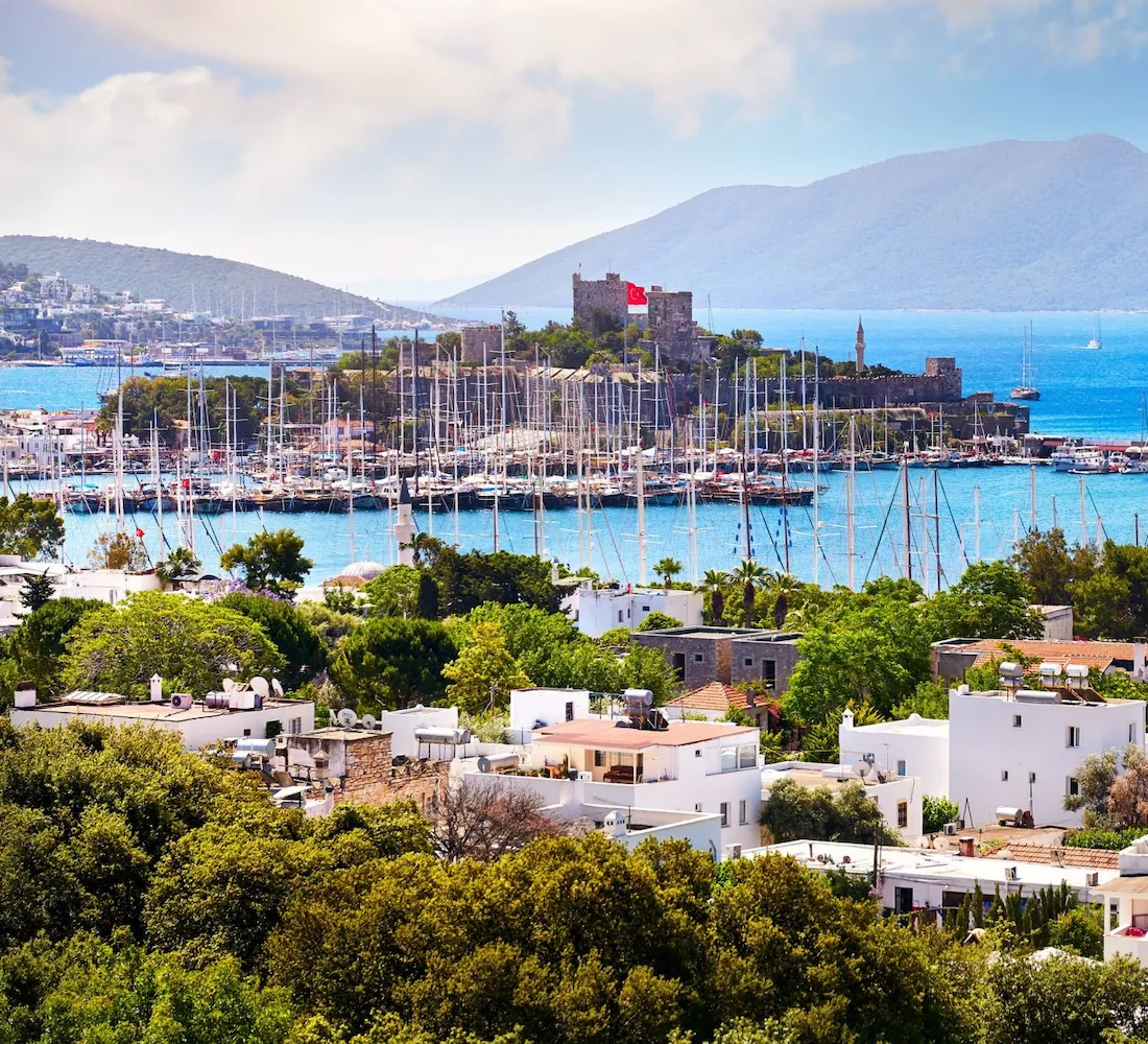 Bodrum city in Mugla state Bodrum city in Mugla state