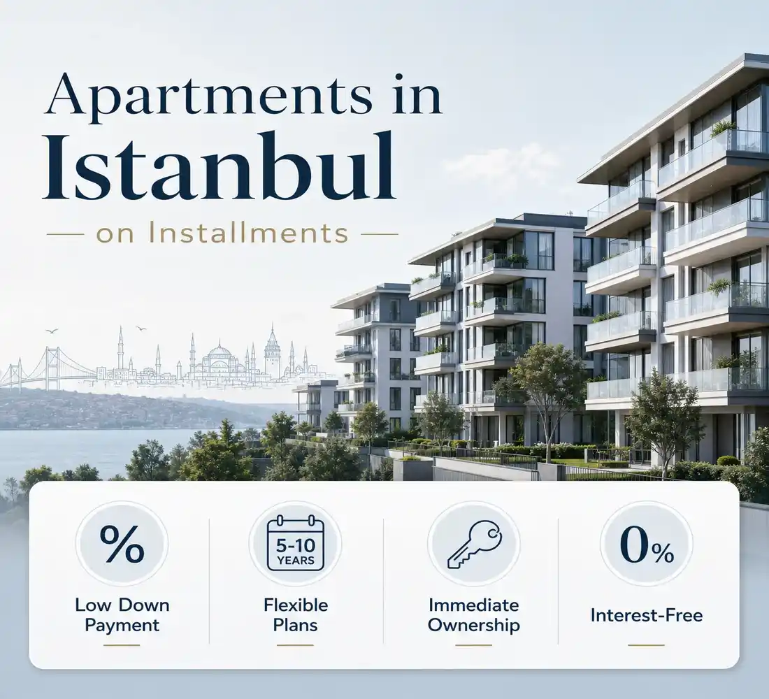 Modern Apartments in Istanbul Compounds 2026