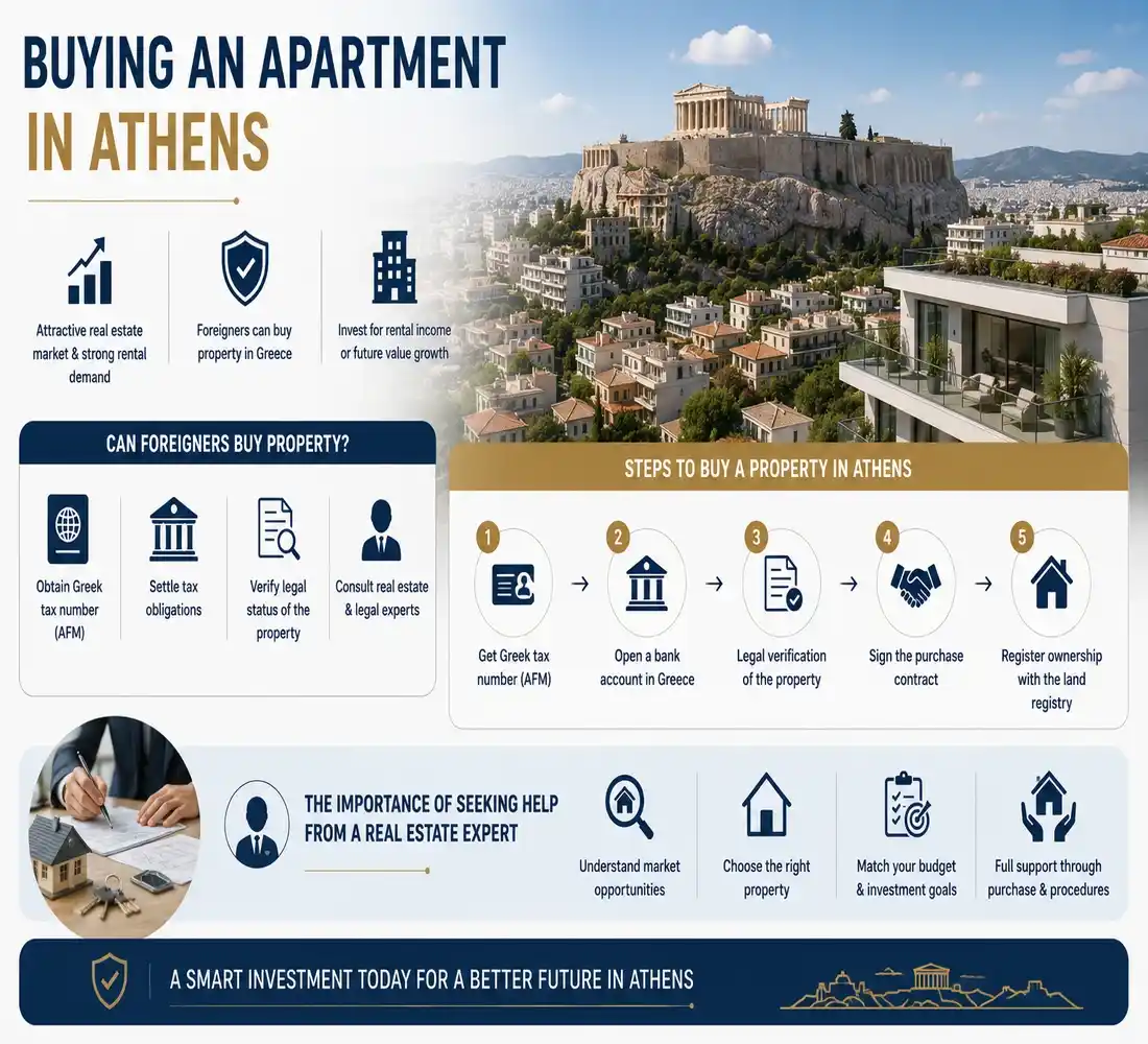 Buy an Apartment in Athens for Rental Investment