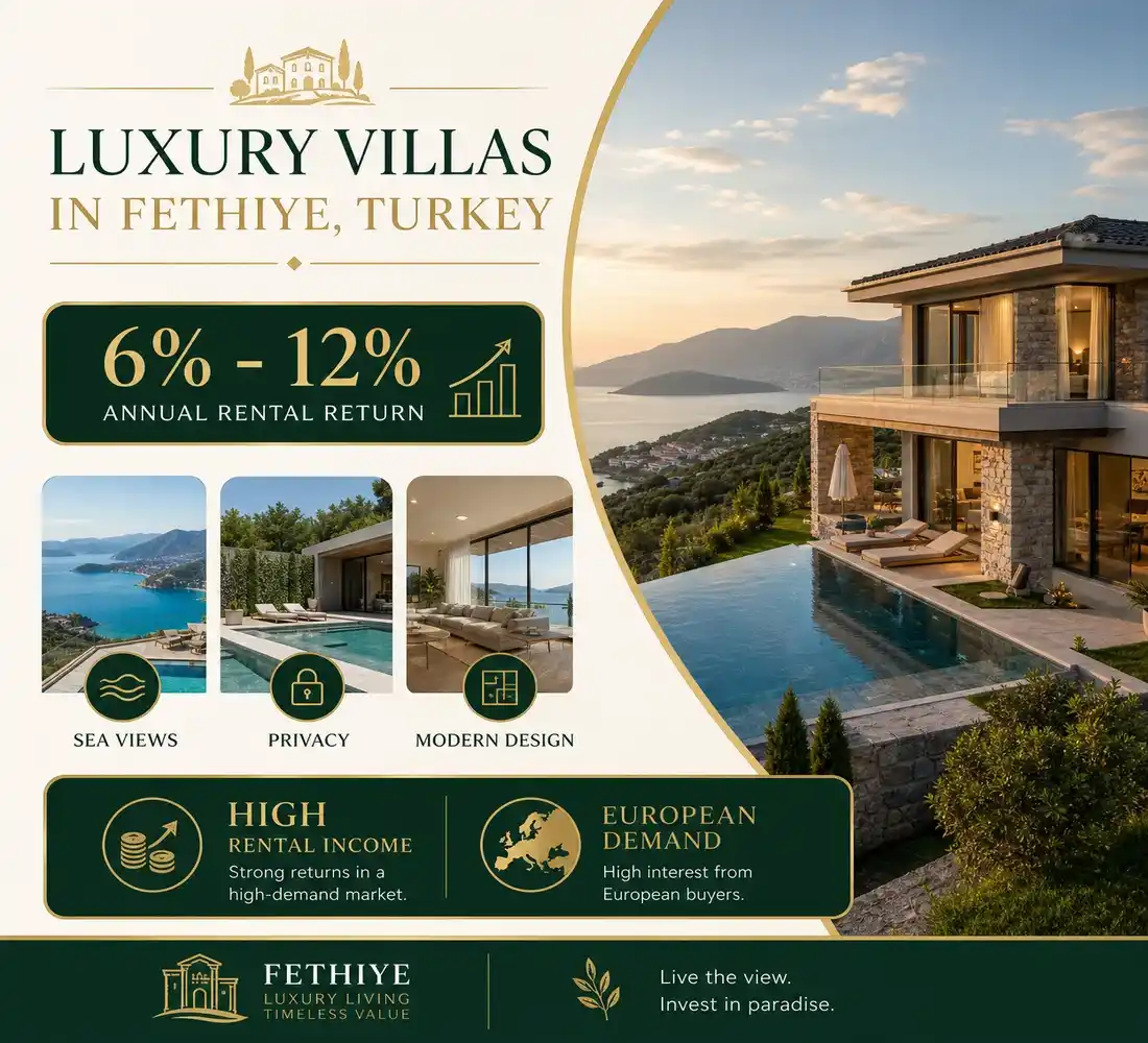 Fethiye Real Estate Investment 2026: Sea View Homes