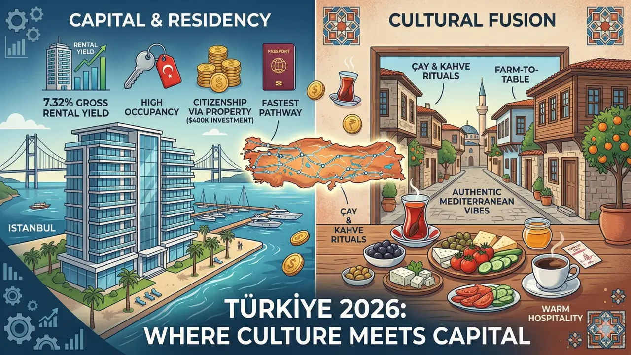 Turkey : Investment, Lifestyle, and Citizenship Guide 2026