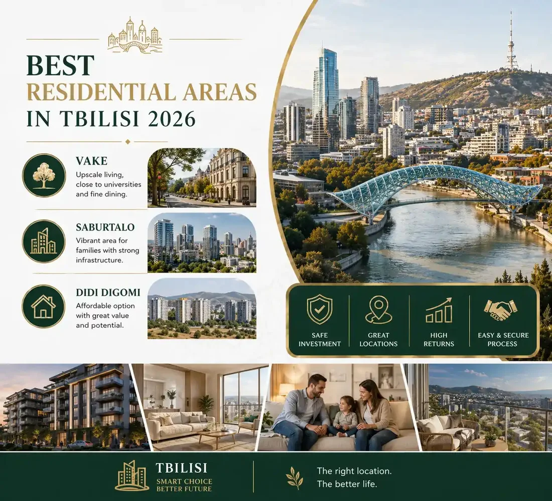 Tbilisi Real Estate 2026: Top Projects & Investment